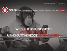 Tablet Screenshot of king-foo.com